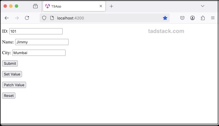 Using FormGroup in Angular Using FormGroup in Angular