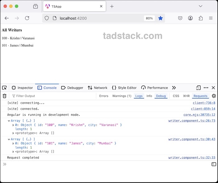 HTTP GET Request in Angular 19 using HttpClient HTTP GET Request in Angular 19 using HttpClient